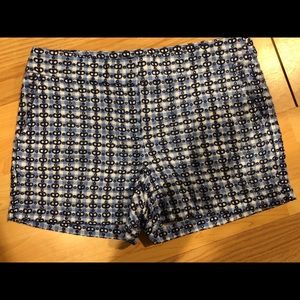 Vineyard Vines blue shorts with eyelets.
